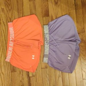 Set of 2 Under Armour Shorts Heat Gear